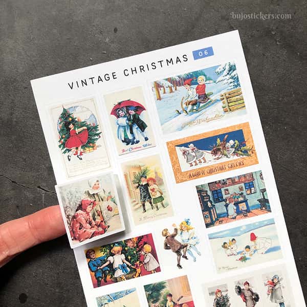Stickers – Vintage Christmas 06