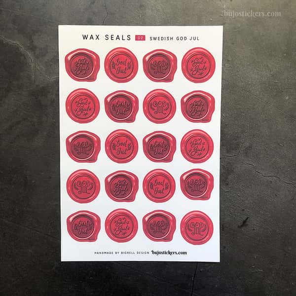 Stickers – Lacksigill God Jul