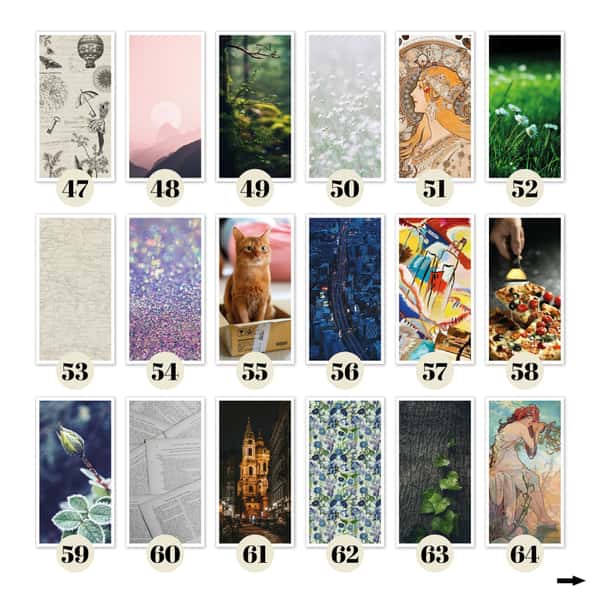 Veckokalender vertikal layout. Välj omslag. Häftad Traveler's notebooks insert. Regular/standard storlek.