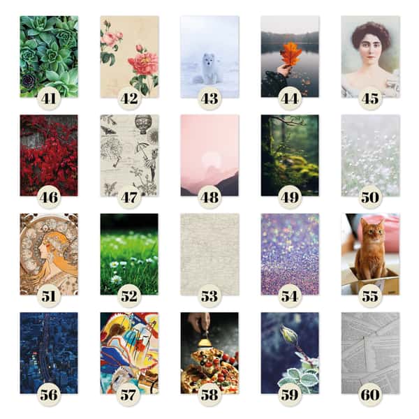 Veckokalender horisontell layout. Välj omslag och högersida. Häftad Traveler's notebooks insert. Storlek B6.