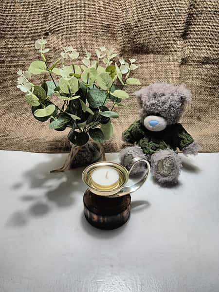 Ljusstake - värmeljus