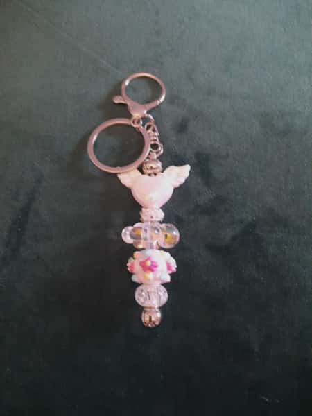 Väskaccessoar med nyckelring