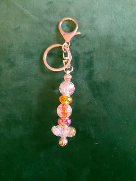 Väskaccessoar med nyckelring