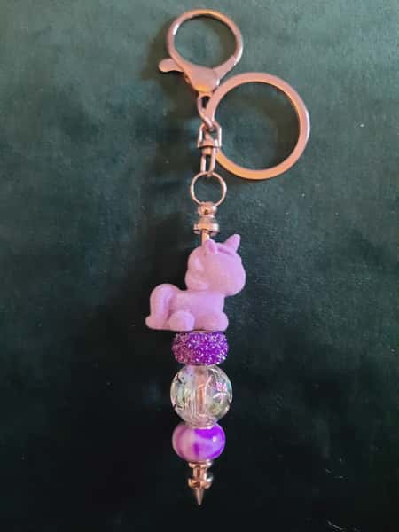 Väskaccessoar med nyckelring