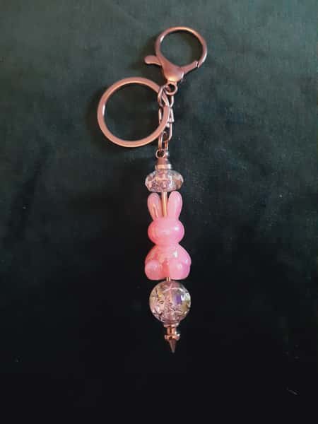 Väskaccessoar med nyckelring