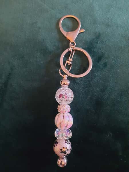 Väskaccessoar med nyckelring