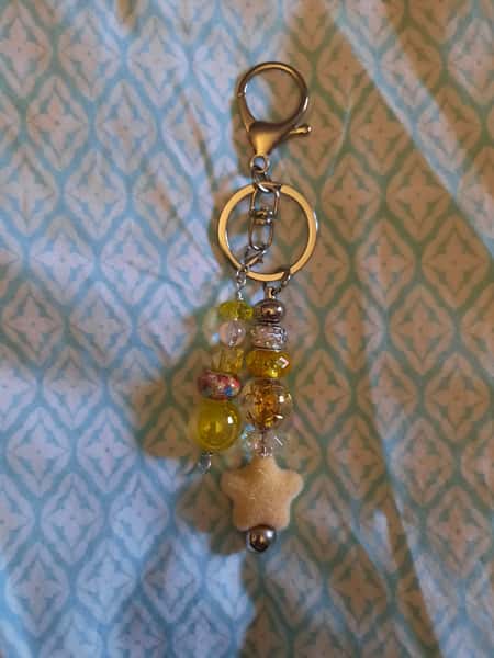 Väskaccessoar - Hänge med karbinhake