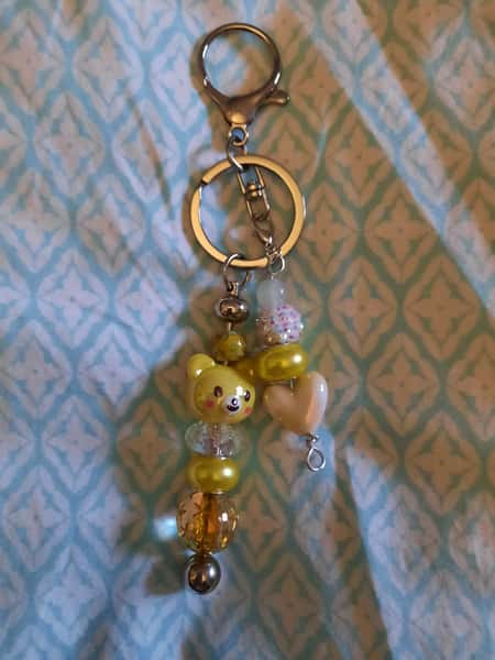 Väskaccessoar - Hänge med karbinhake