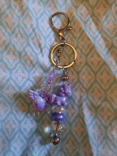 Väskaccessoar - Hänge med karbinhake