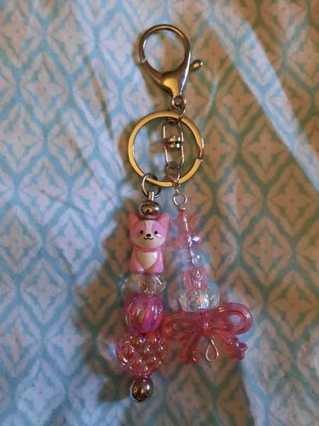 Väskaccessoar - Hänge med karbinhake