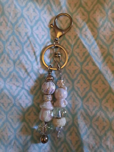 Väskaccessoar - Hänge med karbinhake