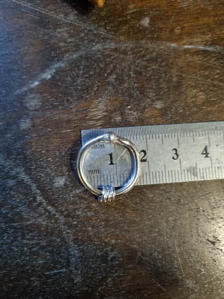 Stressring i Sterlingsilver