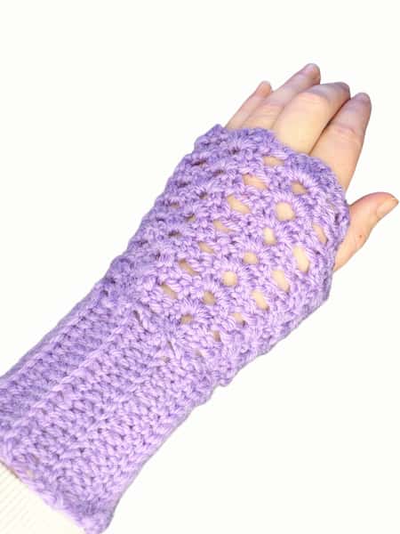 Virkade Fingerlösa Vantar - Färgrik, Nöje och Mysig