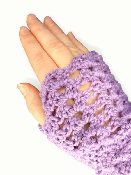 Virkade Fingerlösa Vantar - Färgrik, Nöje och Mysig