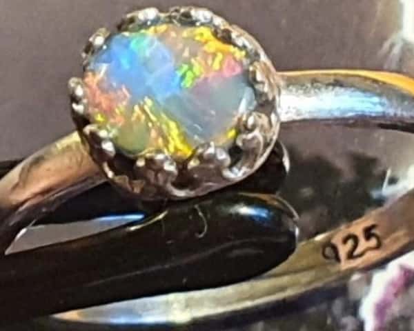 Opal Ring (Doublet)