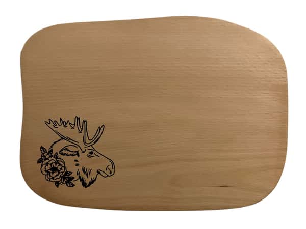 Skärbräda motiv Älg