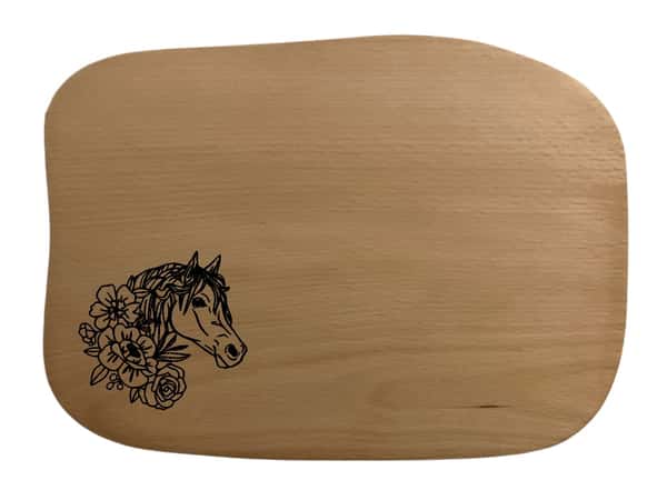 Skärbräda motiv Häst