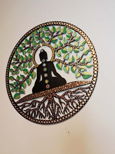 Meditativ Buddha