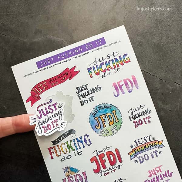 Stickers – Just F**king do it!