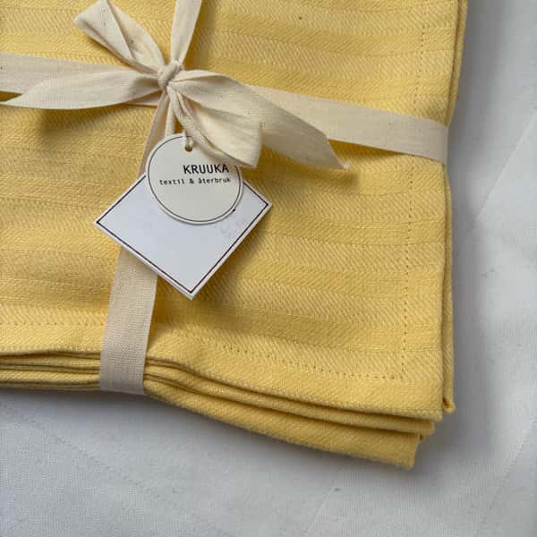 Tygservetter - bomull/lin