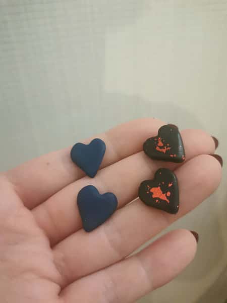 Örhängen *studs heart*