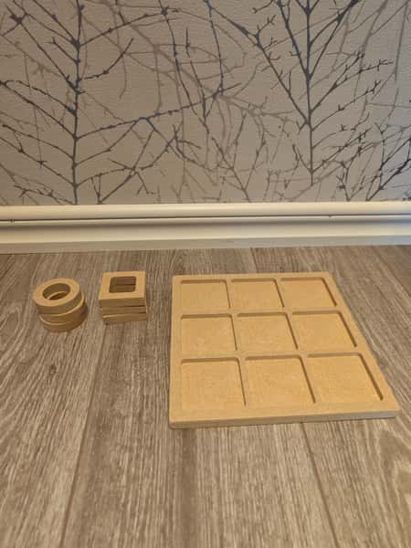 3 i rad (tic tac toe)