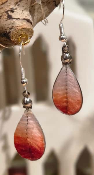 Ear ring Silk ornaments