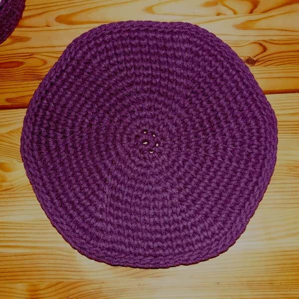 Rund bordsunderlägg