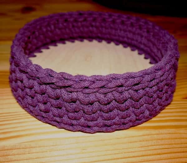 Lite mindre virkad korg