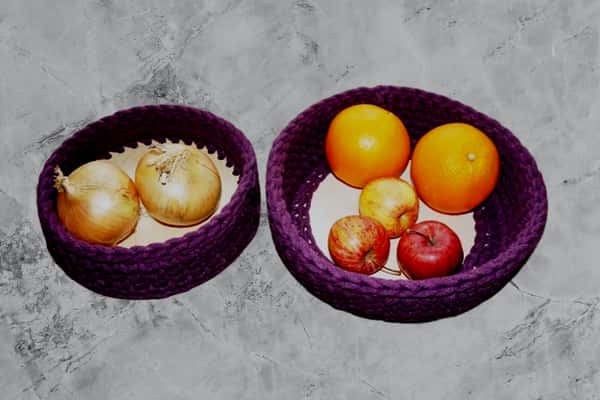 Lite mindre virkad korg