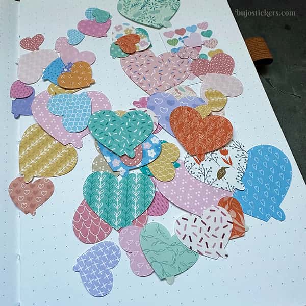 Stickers – Hjärtan
