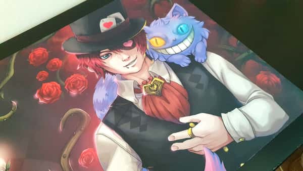 Mad Hatter, Gothic Alice in Wonderland musmatta