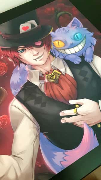 Mad Hatter, Gothic Alice in Wonderland musmatta