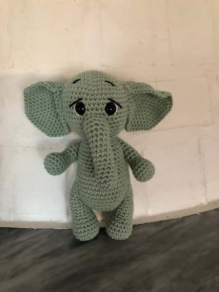 Virkad Grön Elefant