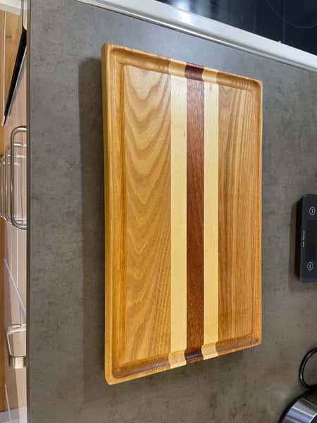 Skärbräda i massivträ