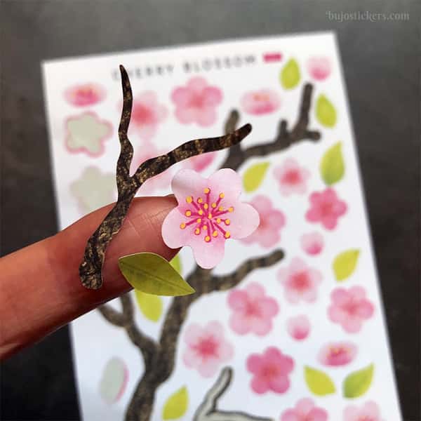 Stickers – Körsbärsblom