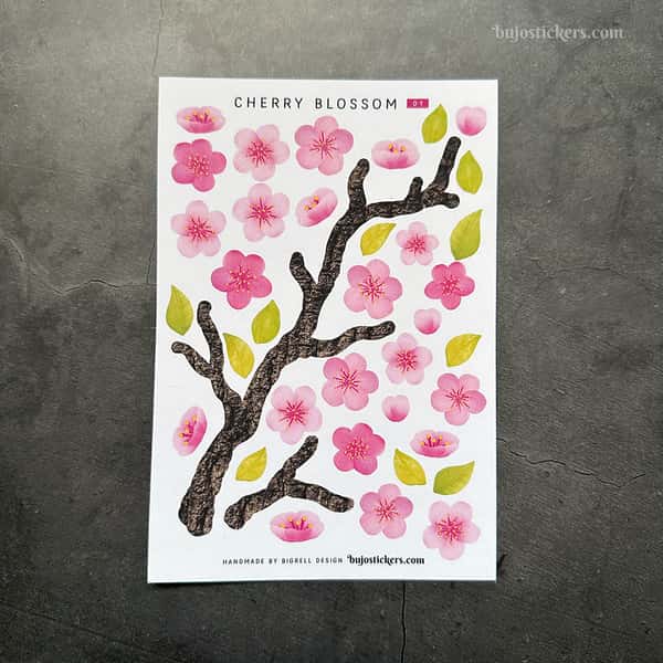 Stickers – Körsbärsblom