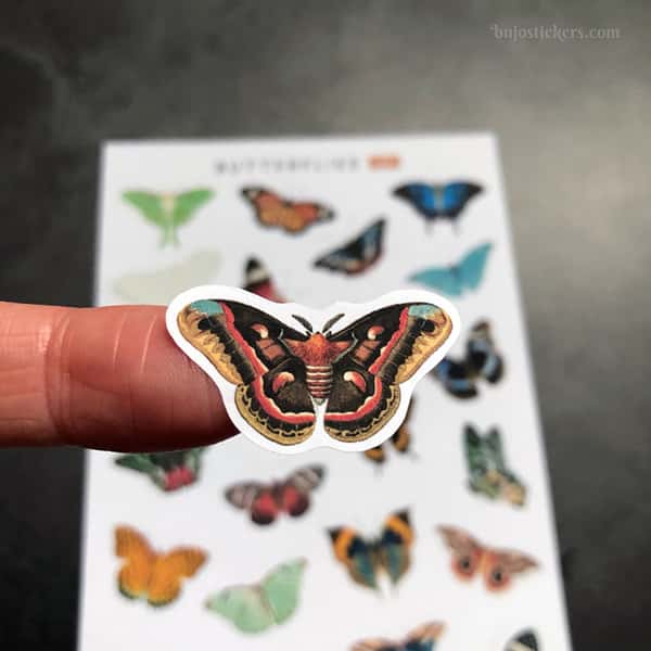 Stickers – Fjärilar
