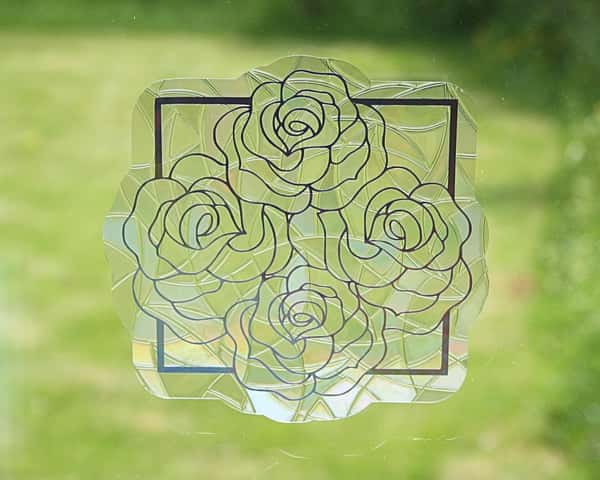 Solfångare med fyra rosor