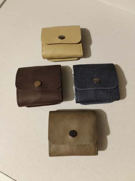 Bältesväska "Busch Bag" av läder och tyg ölika färg