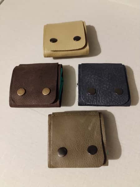 Bältesväska "Busch Bag" av läder och tyg ölika färg