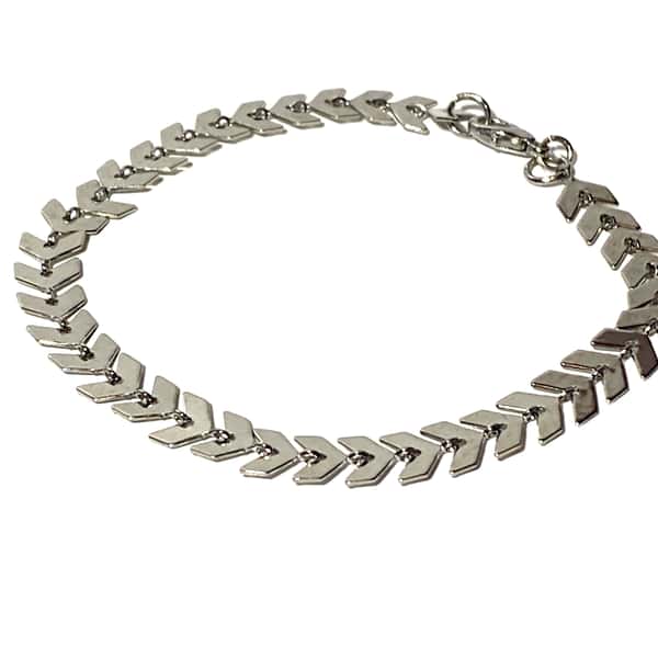 Armband med "Löv"kedja