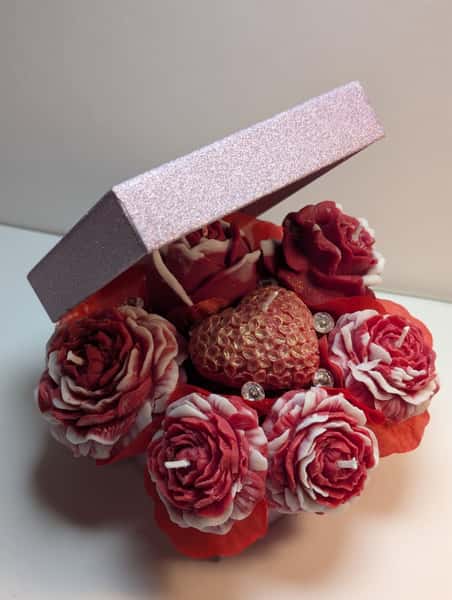 Handgjorda sojavaxljus