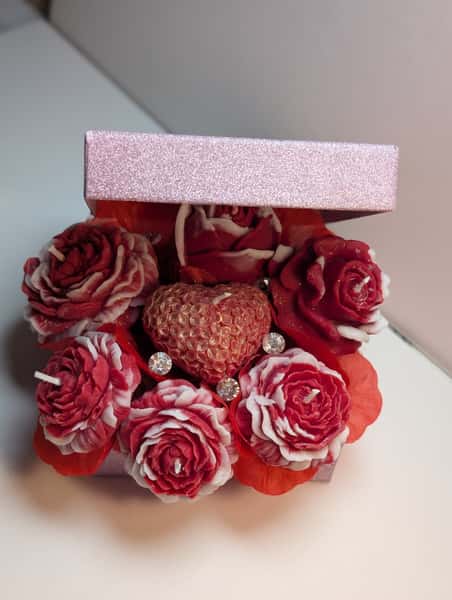 Handgjorda sojavaxljus