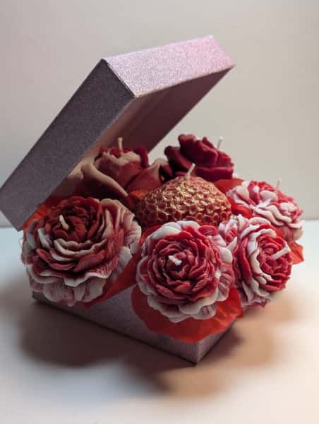 Handgjorda sojavaxljus