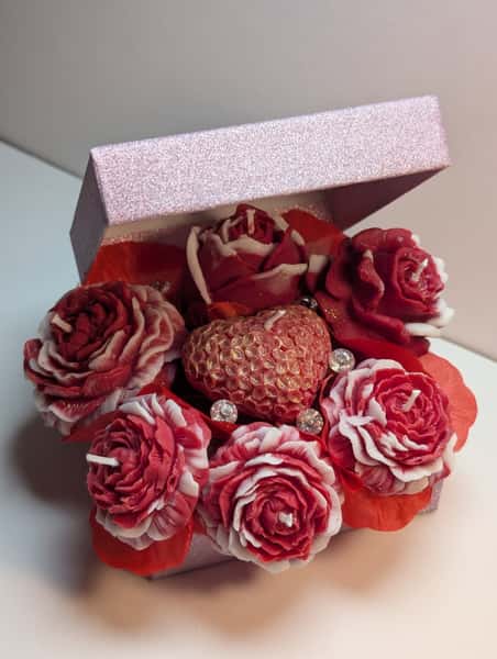 Handgjorda sojavaxljus