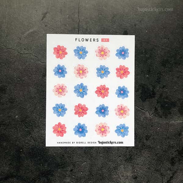 Stickers – Blommor