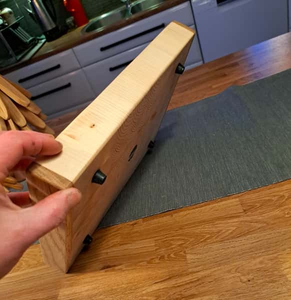 Skärbräda I ändträ