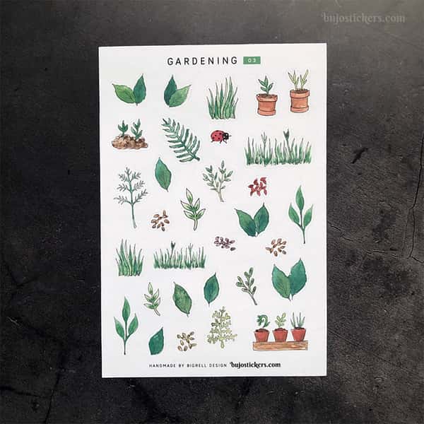 Stickers – Trädgård