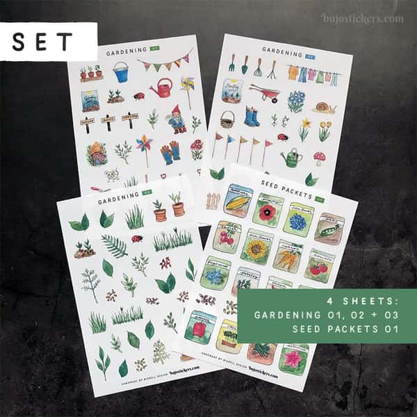 Stickers – Trädgård
